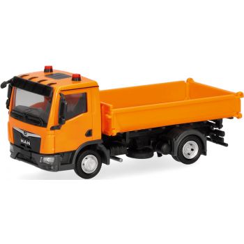 MAN TGL Dreiseitenkipper, kommunalorange