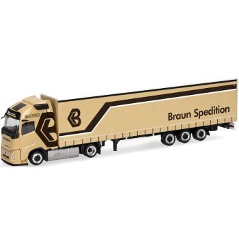 Volvo FH Aero Jumbogardinenplanen-Sattelzug, Braun Spedition - Lauterbach, Österreich