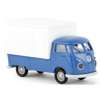 VW T1b mit Kofferaufbau, blau, TD