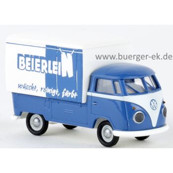 VW T1b mit Großraumkoffer, Wäscherei Beierlein - wäscht, reinigt, färbt