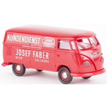 VW T1b Kasten, JAWA Kundendienst Josef Faber Wien Salzburg, Baujahr 1960