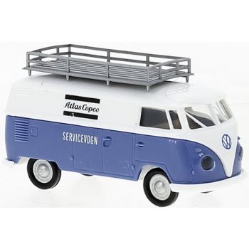 VW T1b Kasten mit Dachgepäckträger, Atlas Copco Servicevogn, Schweden