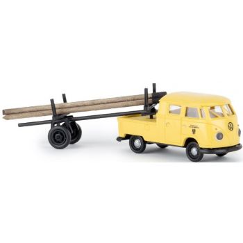 VW T1b Doppelkabine mit Nachläufer, Post Österreich, TD