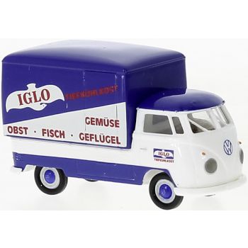 VW T1 Großraumkoffer, IGLO Gemüse Obst Fisch Geflügel, Baujahr 1960