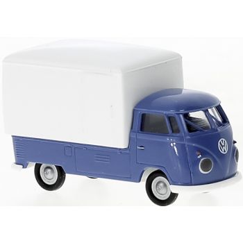 VW T1 Großraumkoffer, brillantblau/weiß, Baujahr 1960