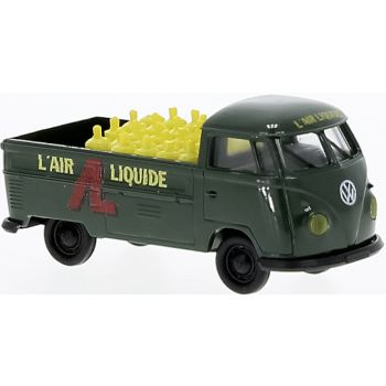 VW T1b Pritsche geladen mit Gasflaschen, Air Liquide, Frankreich, Baujahr 1960