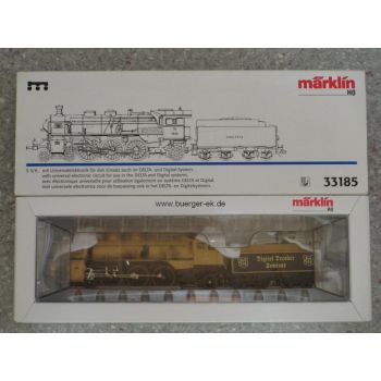 Schlepptenderdampflokomotive S 3/6, hellbraun/schwarz in Sonderausführung mit großem Sonderaufdruck 