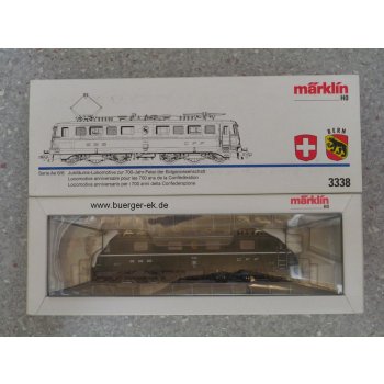 E-Lok Ae 6/6 der SBB, grün, Jubiläumslok