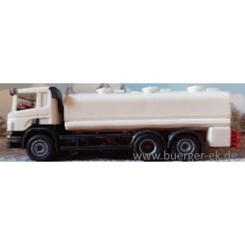 Scania Tankfahrzeug, 3-achsig, weiß