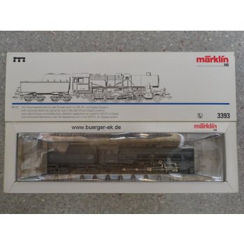 Schlepptenderlok BR 52 der DRG, grau, Betr.Nr. 523604, in Fahrtrichtung links seitlich am Führerstand Richtung Tender 