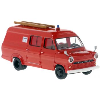 Ford Transit Mk.1, Feuerwehr, rot/weiß