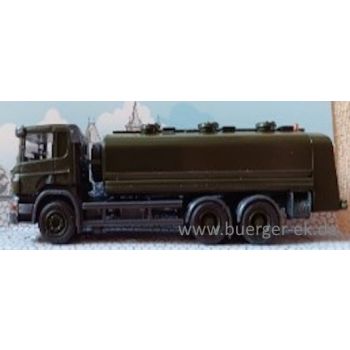 Scania Tankfahrzeug, 3-achsig, schwarz