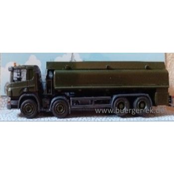 Scania Tankfahrzeug, 4-achsig, schwarz