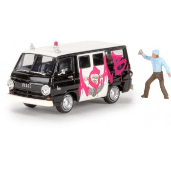 Dodge A-100 Bus, A.C.A.B. (steht für -All Cops Are Bastards-), mit Fiigur, TD