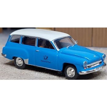 IFA Wartburg 311 Kombi, Deutsche Post - Landfunk Zwickau, blau