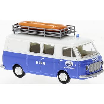 Fiat 238 Halbbus mit Dachträger beladen mit Schlauchboot, DLRG - Deutsche Lebensrettungsgesellschaft Ortsgruppe Stade, Baujahr 1965