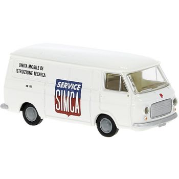 Fiat 328 Kastenwagen, SIMCA Service