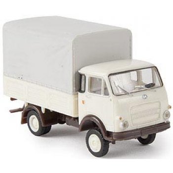 OM Lupetto Pritsche/Plane, hellelfenbein/braun