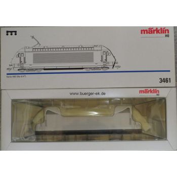 E-Lok Serie 460 Re 4/4, DEKO-Modell, metallisch/blank !!