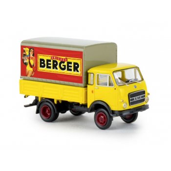 OM UNIC, Pritsche/Plane, Berger