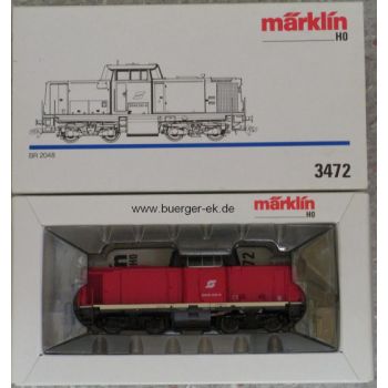 Diesellok BR 2048 der ÖBB, rot