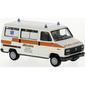 Fiat Ducato Bus, Ambulanza Alitalia, Krankenwagen Italien, Baujahr 1982