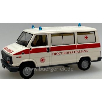 Fiat Ducato Bus, Croco Rossa Italiana, Krankenwagen Rotes Kreuz Italien