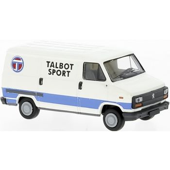 Peugeot J5 Kasten, Talbot Sport, Begleitfahrzeug RAC Rallye für Henri Toivonen, Baujahr 1982