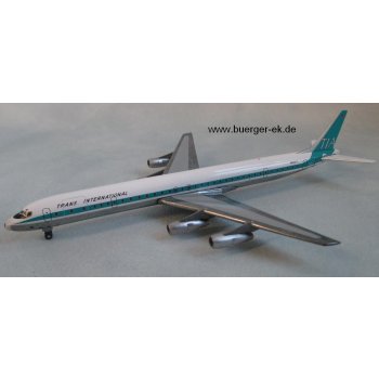 DC-8-61 Trans International, Maßstab 1:400