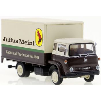 Bedford Koffer LKW, Julius Meinl Kaffee und Teeimport, Österreich, Baujahr 1971