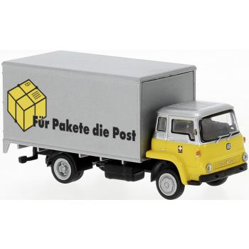 Bedford Koffer LKW, PTT - Schweizer Post - Für Pakete die Post (2), Baujahr 1971