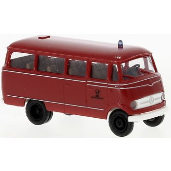 Mercedes-Benz O 319, DBP - Deutsche Bundespost Katastrophenschutz, rot, Baujahr 1955