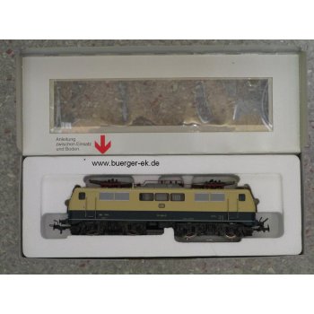 E-Lok BR 111 der DB, ozeanblau/beige, Digital