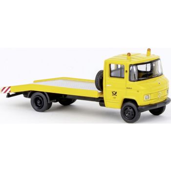 Mercedes-Benz L 508 Abschleppwagen der Bundespost mit modernem Post-Logo - neues Posthorn