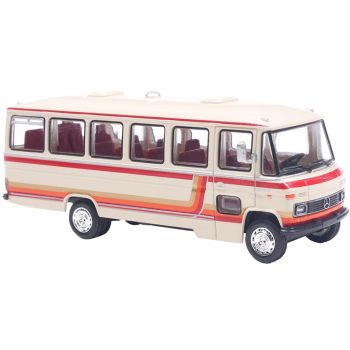 Mercedes-Benz O 309 Kleinomnibus, in hellbeige/rotorange, Baujahr 1968