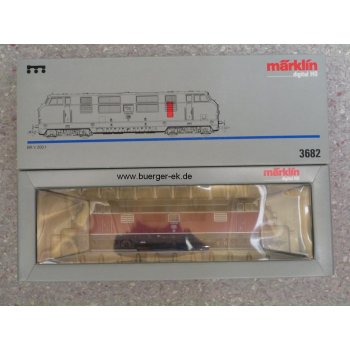 Diesellok BR V 200139 der DB, weinrot/grau