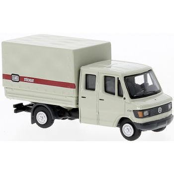 Mercedes-Benz L 307 Doppelkabine mit Pritsche/Plane, DB - Deutsche Bundesbahn Stückgut, Baujahr 1988