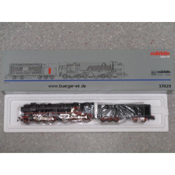 Güterzugdampflokomotive mit Kondenstender, funktionsfähiges Schnittmodell !, Digital