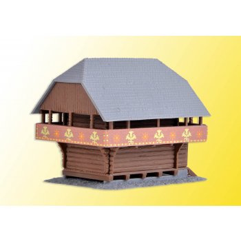 Speicher / Heulager Öschberg, Bausatz, L 7 x B 5 x H 5,5 cm