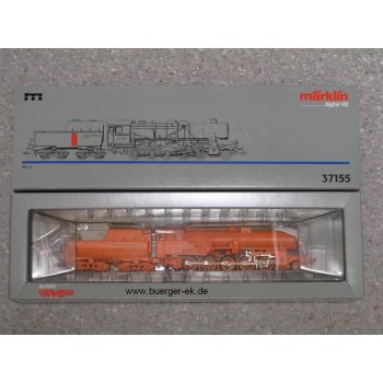 Schlepptenderdampflok BR 52 orange !!, No 1996, Betriebswerk Göppingen 18.10.1996, MHI-Sondermodell, Digital