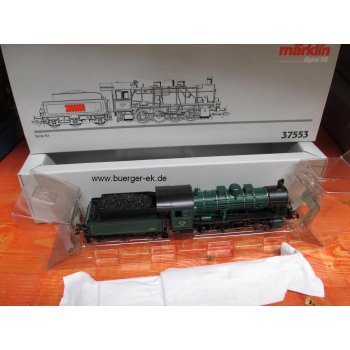 Dampflok der SNCB, 81.232, grün/schwarz, Digital