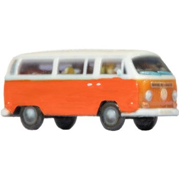 VW T2, orange/weiß, weiß, 3D-Master, Spur N