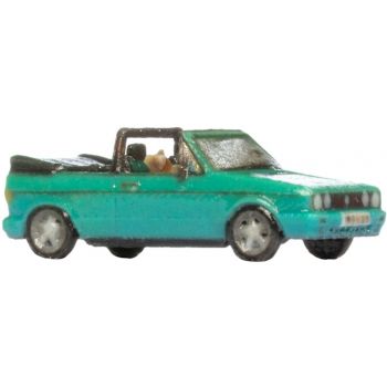 VW Golf I Cabriolet, türkis, 3D-Master, Spur N