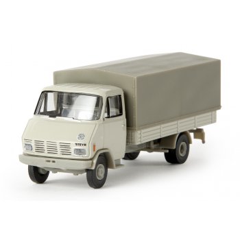 Steyr 590 Pritsche/Plane, kieselgrau