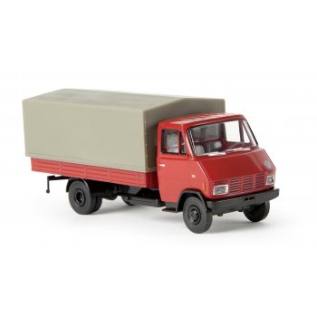 Steyr 590 Pritsche/Plane, rot