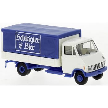 Steyr 590 Pritsche/Plane, Schlägler Bier, Baujahr 1970