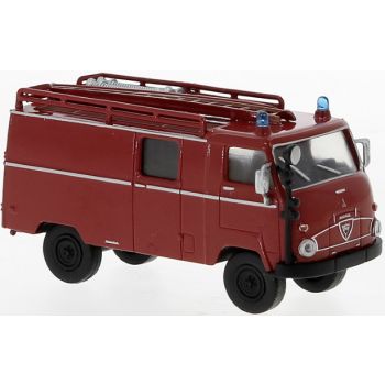 Faun F 24, LF 8, Feuerwehr, rot/schwarz, Baujahr 1962