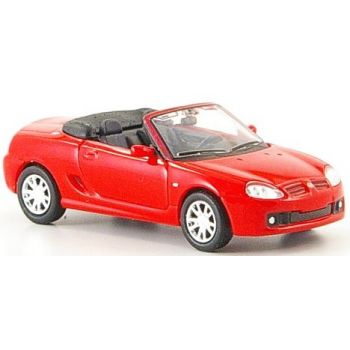 MG TF Cabriolet offen, rot, (Rickö)