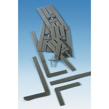 Gehwegstreifen asphaltiert u. Plattenmuster