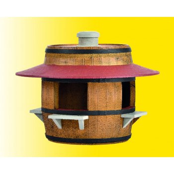 Verkaufsstand Bier und Wein, Bausatz, LxBxH: 2 x 2 x 2 cm